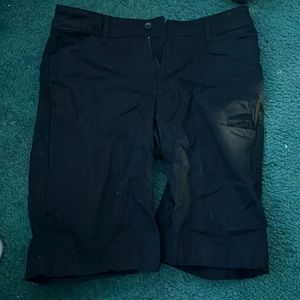 St John’s Bay brand, Black Bermuda shorts, size 8.